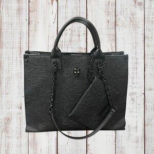 Betsey Johnson Skull Tote Bag